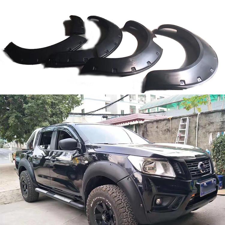 Eco Friendly 4X4 ABS Truck Wheel Flares 12 Months Warranty For Navara NP300