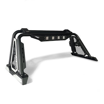 Off Road Black Steel Pickup Sport Roll Bar phụ kiện xe với đèn LED cho Ford Ranger Hilux Navara