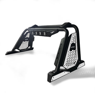 Off Road Black Steel Pickup Sport Roll Bar phụ kiện xe với đèn LED cho Ford Ranger Hilux Navara