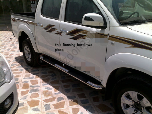 2 mảnh SUV Side Step Running Board cho việc lắp đặt dễ dàng Running Board