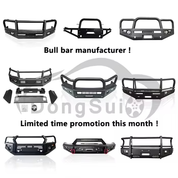 Dongsui Original Factory Solid Pickup Truck Bull Bar phía trước Bumper Deer Guards Cho Toyota Hilux Vigo Revo Rocco Nissan NP300 Navara Isuzu Mitsubishi Volkswagen Ford F150 Raptor Ranger