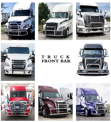 Dongsui Factory Tough Bắc Mỹ cổ điển phong cách chất lượng cao Semi Truck Bumper Deer Guards For Freightliner Cascadia Volvo International Prostar Kenworth Peterbilt Mack Pinnacle
