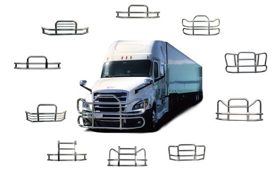 Cản trước xe tải bán tải cổ điển Dongsui Factory, kiểu dáng mới, giá gốc nhà máy Bắc Mỹ, dành cho Freightliner Cascadia, For Volvo, International Prostar, Kenworth, Peterbilt, Mack Pinnacle