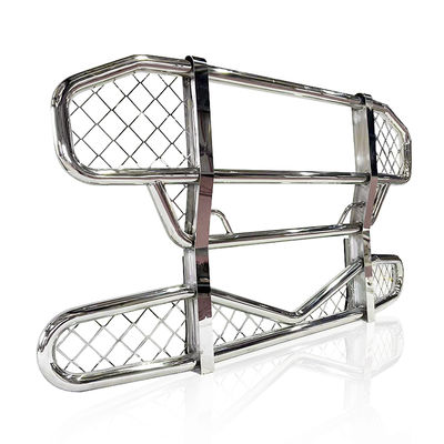 304 thép không gỉ Phần thân xe tải lớn Mặt trước Bumper bán xe tải Deer Guard cho Scania Volvo