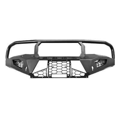 Off Road 4x4 phụ kiện xe ô tô Đen thép phía trước Bumper Bull Bar cho Toyota LC80