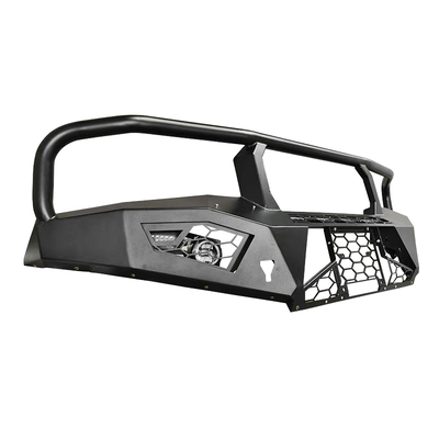 Off Road 4x4 phụ kiện xe ô tô Đen thép phía trước Bumper Bull Bar cho Toyota LC80