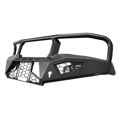 Off Road 4x4 phụ kiện xe ô tô Đen thép phía trước Bumper Bull Bar cho Toyota LC80