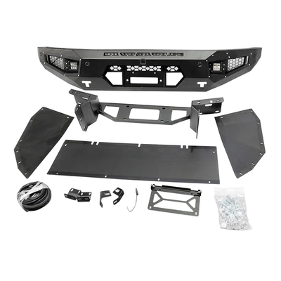 Phụ kiện xe hơi Off Road Cản trước bằng thép đen Bull Bar cho Toyota LC250