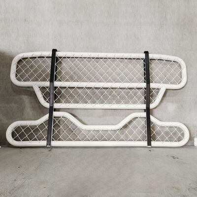 3 lớp ống hình vuông 304 thép không gỉ xe tải Deer Guard Front Bumper tùy chỉnh cho xe tải lớn