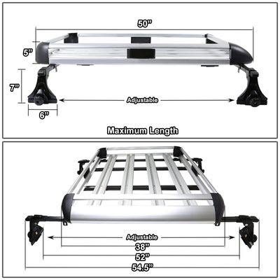 Nhà sản xuất OEM Bán buôn Giá đỡ mái bằng nhôm cao cấp nhất Kích thước phổ thông 100% Tình trạng hoàn toàn mới