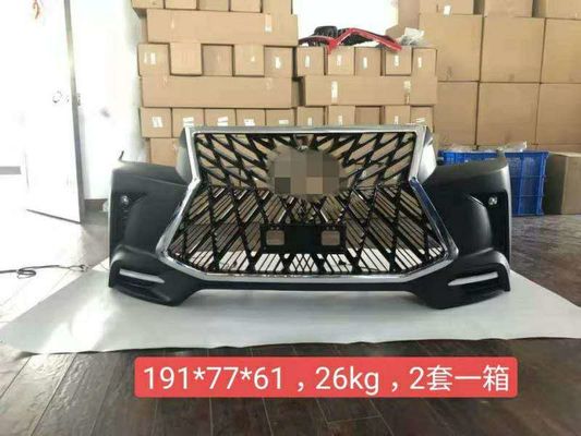 Bộ Body Kit màu đen cho Toyota Hilux Revo Đổi thành Lexus