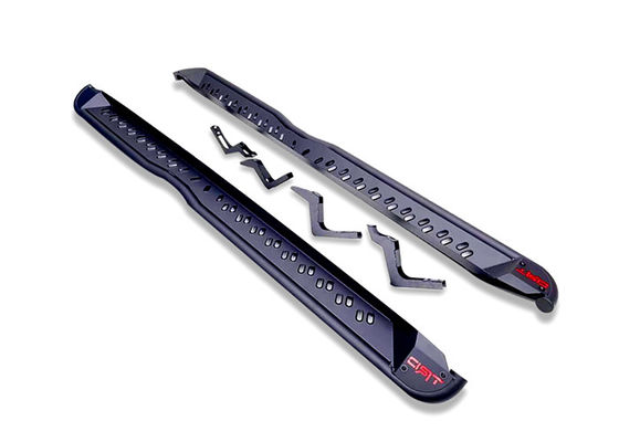 Thép cao cấp Black Side Step Running Board cho Pickup Toyota Hilux Revo