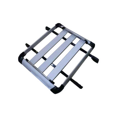 Giá nóc xe ô tô 127 * 96cm 50 * 37 Inch Chất liệu nhôm Đen / Bạc