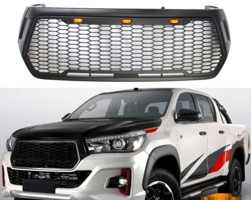 Lò nướng ô tô TRD Front Custom Made, ABS Matt Black 4X4 Front Grill Kích thước tiêu chuẩn