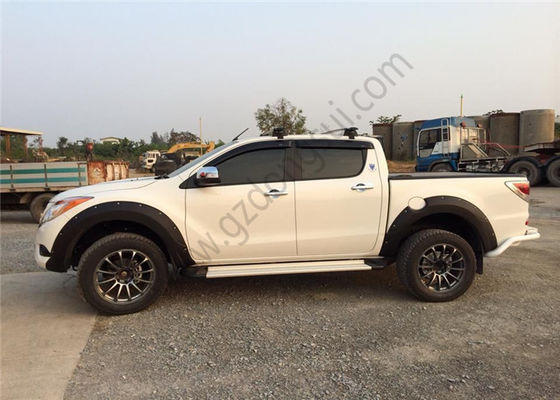 Nguyên liệu thô cao cấp Xe tải Fender Flares Màu đen cho Mazda BT-50