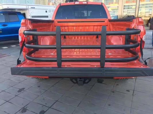 Universal Folding Bed Extender, Pickup Truck Extender Silver And Black
