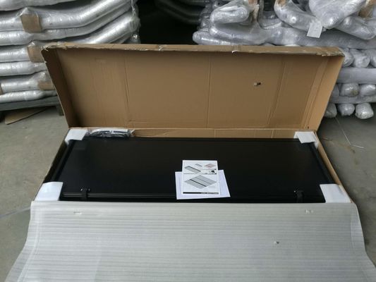 Nhà sản xuất OEM Bán buôn Màu đen Nhôm gấp cứng Nắp Tonneau cho D- MAX 2013 4 cửa