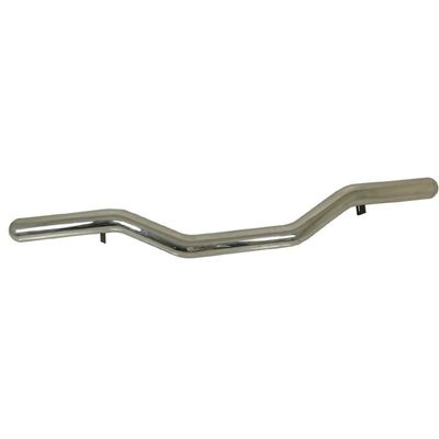 Off Road Thép không gỉ phía sau bảo vệ cản đen / bề mặt bạc
