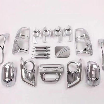 Toyota Hilux Vigo 2005+ 2012+ Bộ phụ kiện xe hơi Chrome 4X4 Phụ kiện 0,02 CBM
