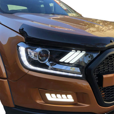Đèn pha Ford Ranger T7 2015+ với Đèn pha rẽ Streamer