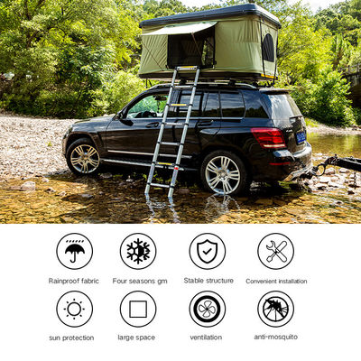 Màu logo tùy chỉnh 4x4 4wd Pickup Suv Auto Shell Hard Shell Car Roof Lều
