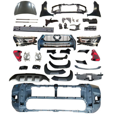 Nhà sản xuất OEM Bán buôn để bán Toyota Hilux Rocco 2021 Facelift Bộ bodykit phía trước Cản trước