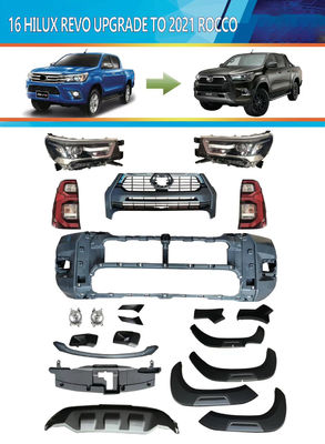 Nhà sản xuất OEM Bán buôn Nudge Bar Xe hơi Bộ phụ kiện nhựa ABS cho Toyota Hilux Revo Rocco 2021