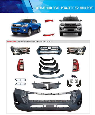 Nhà sản xuất OEM Bán buôn Nudge Bar Xe hơi Bộ phụ kiện nhựa ABS cho Toyota Hilux Revo Rocco 2021
