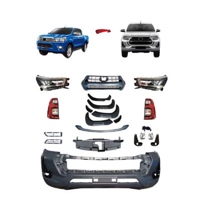 Nhà sản xuất OEM Bán buôn để bán Toyota Hilux Rocco 2021 Facelift Bộ bodykit phía trước Cản trước