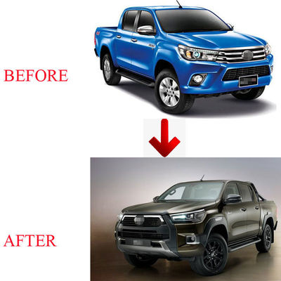 Cản trước xe đen Rocco 2020 2021 Facelift Body Kit