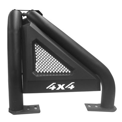 Sơn tĩnh điện Toyota Hilux Roll Bar Bề mặt thép mờ với đèn LED phanh