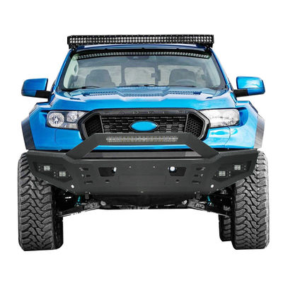 Sơn tĩnh điện được đánh bóng bằng thép 4x4 phía trước Xe tải Bull Bar cho Ford Ranger T7 T8 Wildtrak
