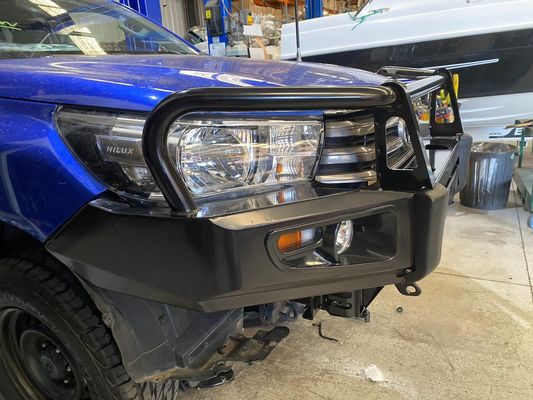 Toyota Hilux 2015 Revo 2015 Truck Bull Bar Powder Coat Đánh bóng
