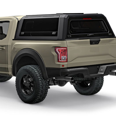Xe tải ô tô màu đen bằng thép đen Tonneau Che phủ Ford Ranger Toyota Hilux