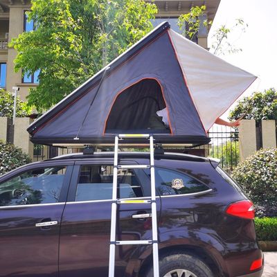 Nhà sản xuất OEM Bán buôn Lều mái bằng nhôm cứng cho ô tô có thang Mở tự động nhanh chóng