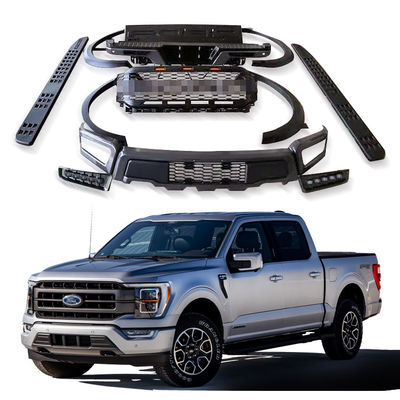 Xe Ford F150 Phía trước Phía sau Lưới tản nhiệt Cản trước Bộ bodykit Chuyển đổi Rộng