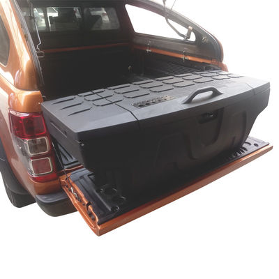Xe tải một cửa bằng nhựa 4x4 Giường mở rộng Xe bán tải Hộp công cụ lưu trữ giường