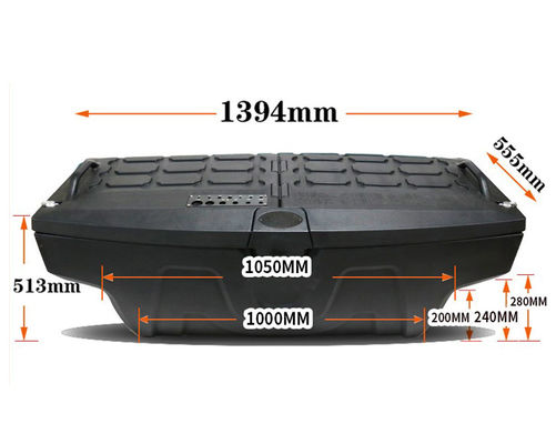 Chống va đập cho Ford Ranger Pickup Bed Extender Nhựa PE được bảo vệ bằng tia UV