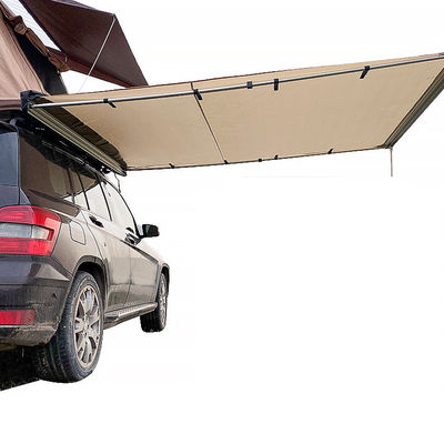 2X3m Có thể thu vào 280G Lều bên xe hơi 400D Oxford SUV Offroad Mái hiên bên xe