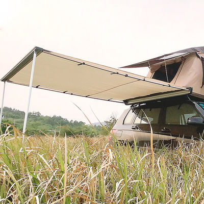 2X3m Có thể thu vào 280G Lều bên xe hơi 400D Oxford SUV Offroad Mái hiên bên xe