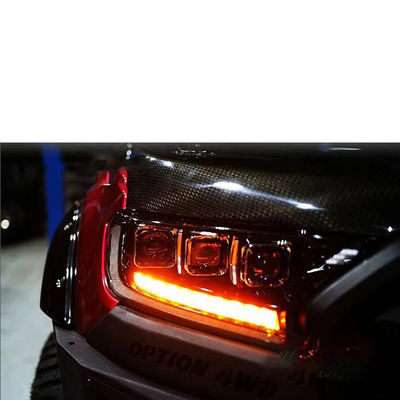 6000K 3 Len Đèn pha chiếu hậu Đèn pha cho Ford Ranger T7 T8
