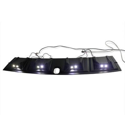 Màu đen mờ Mờ phía trên Nắp đậy phía trước Đèn chiếu sáng dành cho xe hơi cho MItsubishi Triton L200 2019 2020 202