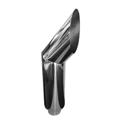 SS201 Semi Duty Truck Deer Guard Diesel Đánh bóng ngăn xếp bằng tay