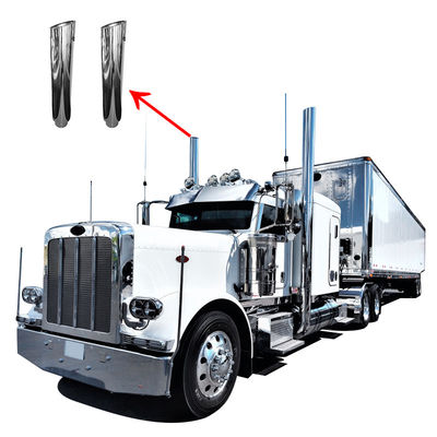 SS201 Semi Duty Truck Deer Guard Diesel Đánh bóng ngăn xếp bằng tay