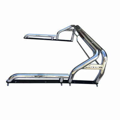 NP300 D40 D22 Navara Roll Bar 4x4 Thép không gỉ Anti Sport