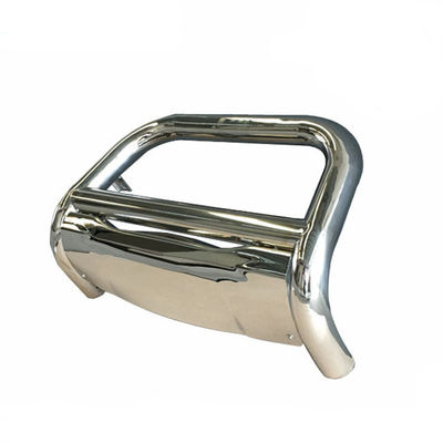 3 inch 4x4 Xe tải Bull Bar Loại U Bảo vệ lưới tản nhiệt bằng thép không gỉ với Thanh trượt tấm Bull