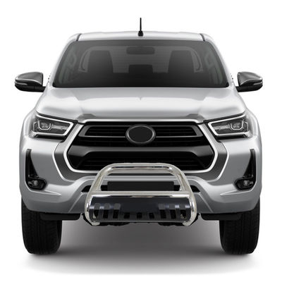 D MAX Amarok Thanh di chuyển bằng thép không gỉ Cản trước xe hơi