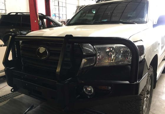 Phụ kiện 4x4 Xe bán tải Thép Sơn tĩnh điện Cản trước Thanh cản bò cho Toyota Hilux LC79
