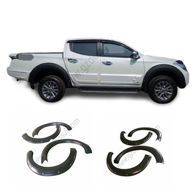 Phụ kiện ô tô Xe tải Fender Flares cho Triton L200 2005-2015 Pick Up Protect Wheel