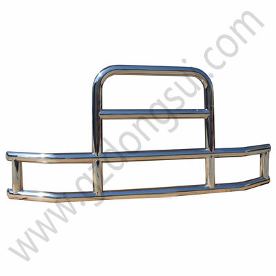 Classic Style 304 Stainless Steel Semi Truck Deer Guard For Kenworth International Prostar Freightliner Cascadia Vnl